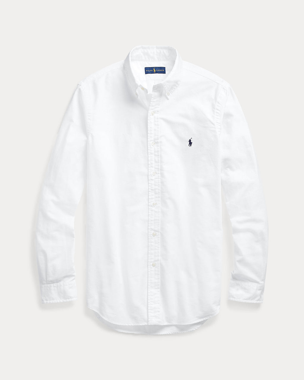 Ralph Lauren Effortlessly Elegant White Button-Up Shirt