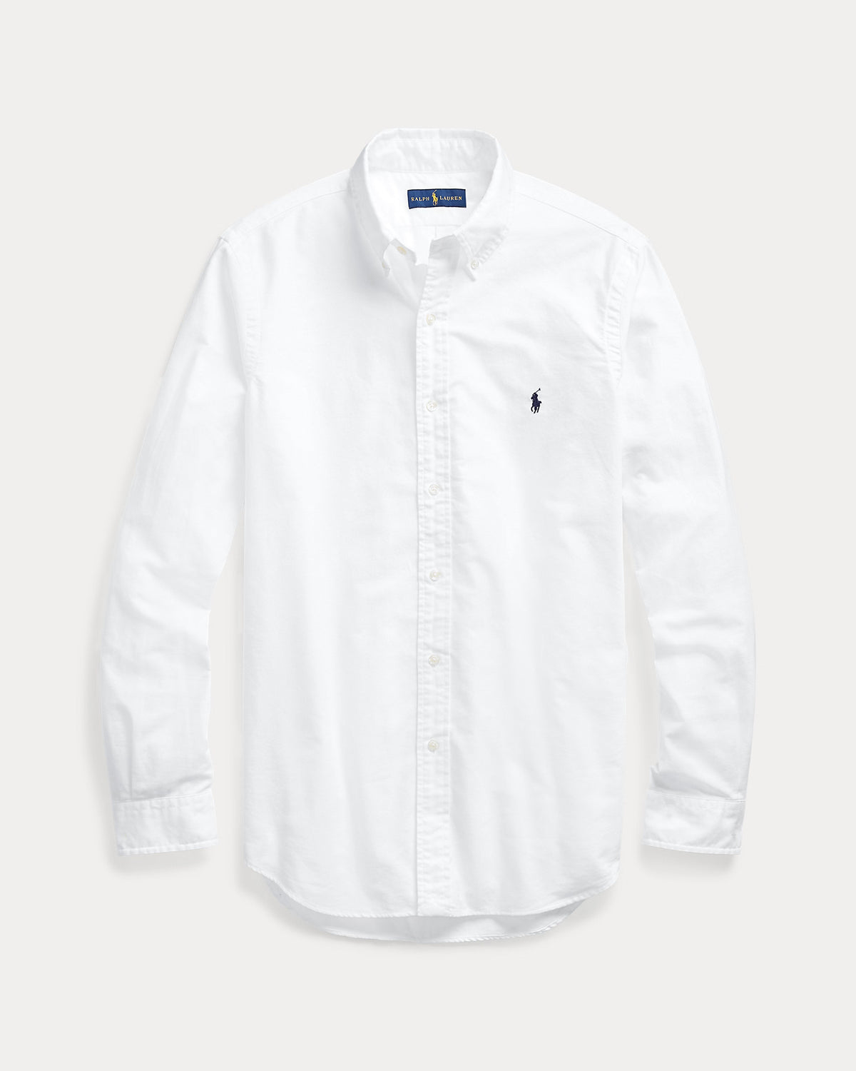 Ralph Lauren Effortlessly Elegant White Button-Up Shirt