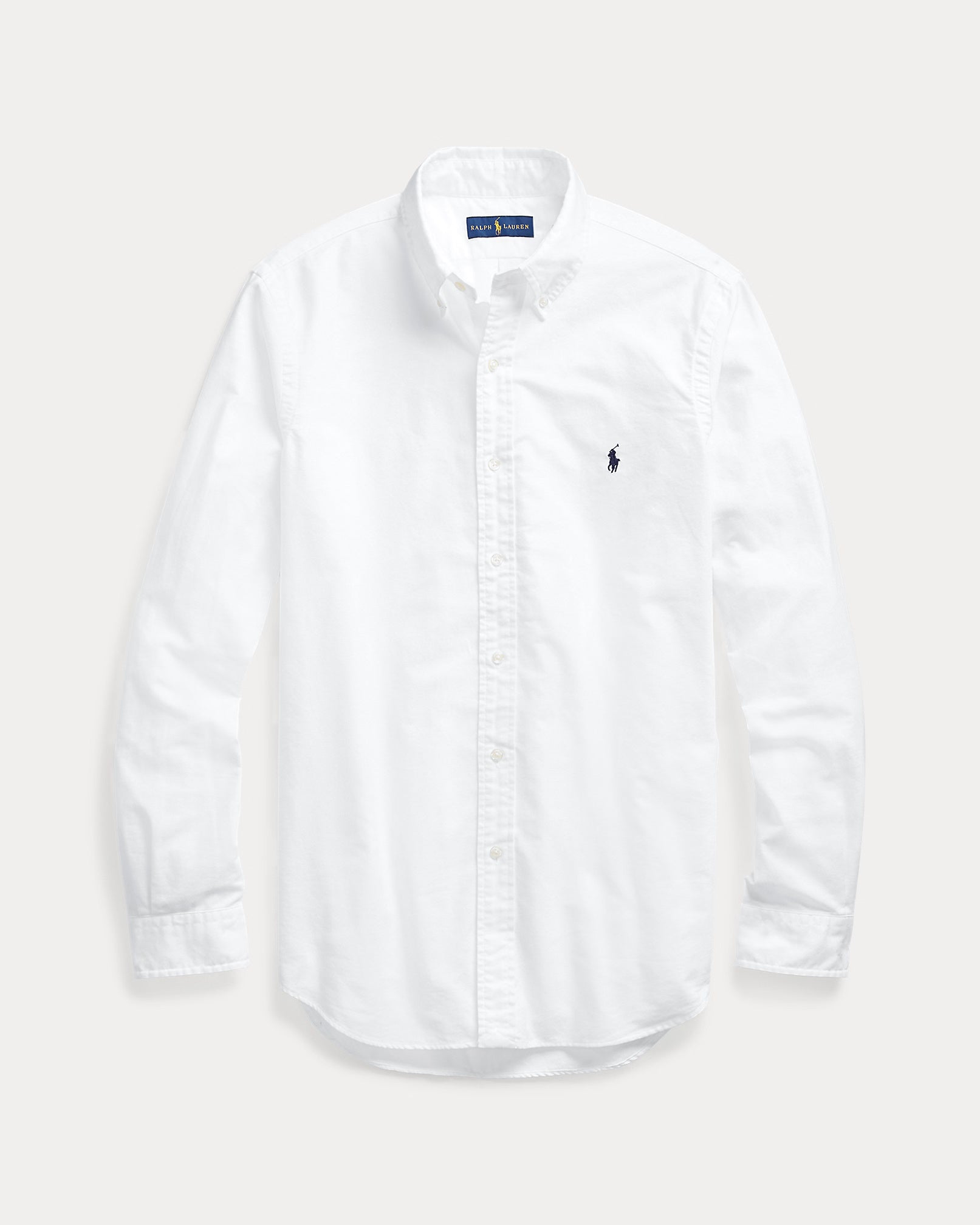 Ralph Lauren Effortlessly Elegant White Button-Up Shirt