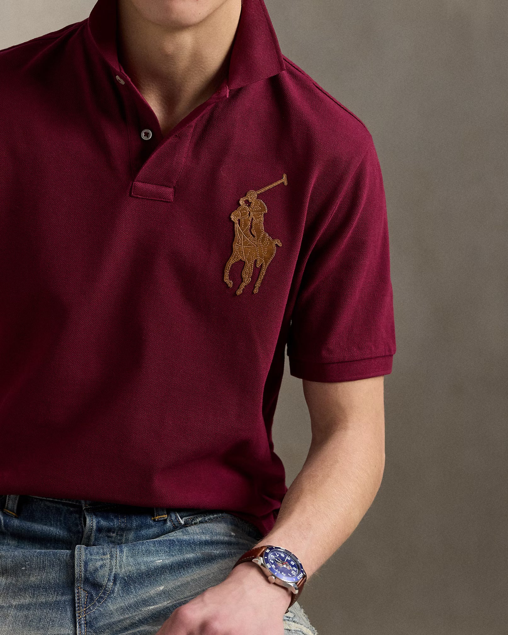 POLO RALPH LAUREN Seraphic Amber Classic Fit Short Sleeve Piqué Polo Shirt