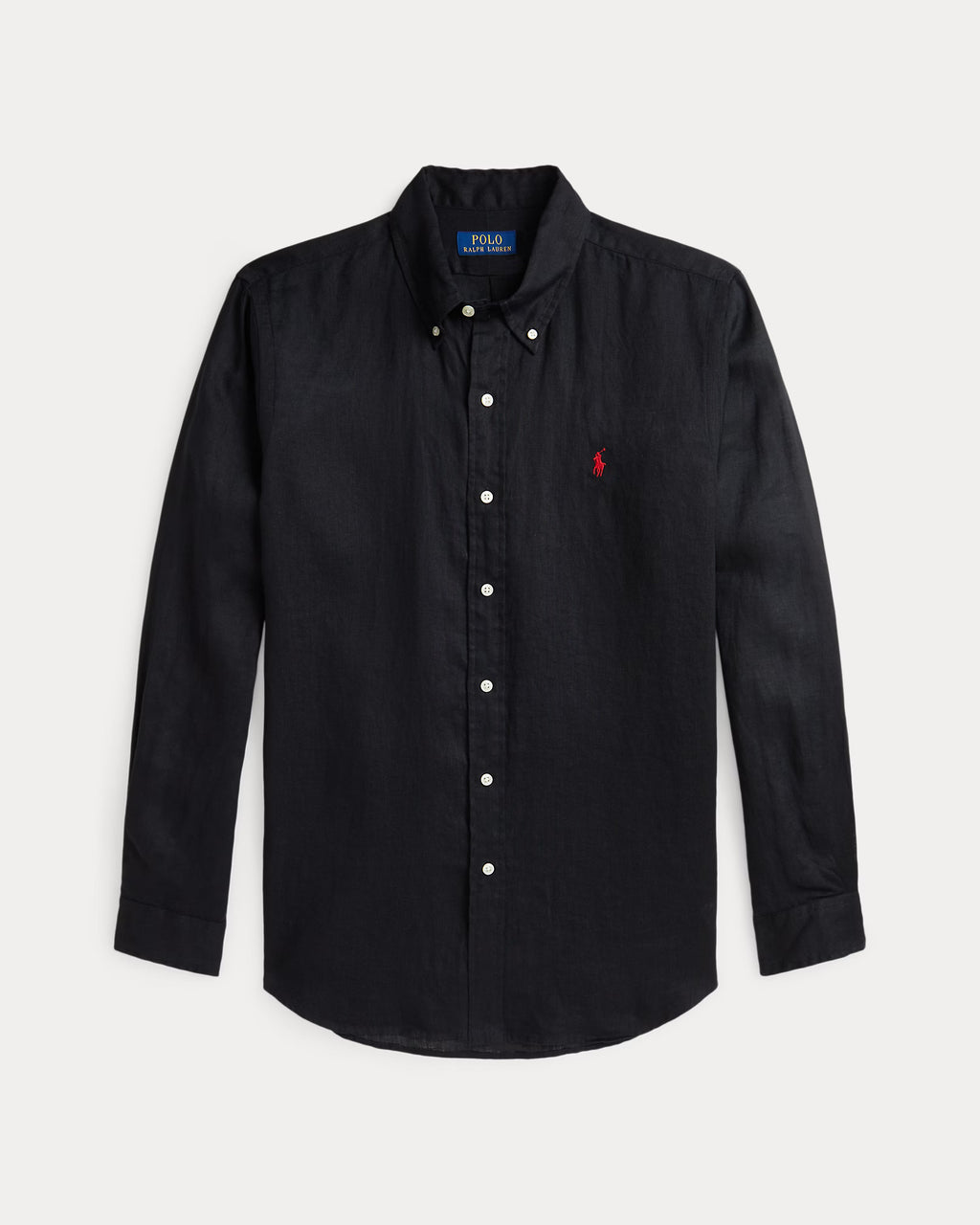 Polo Ralph Lauren Elegant Midnight Linen Shirt