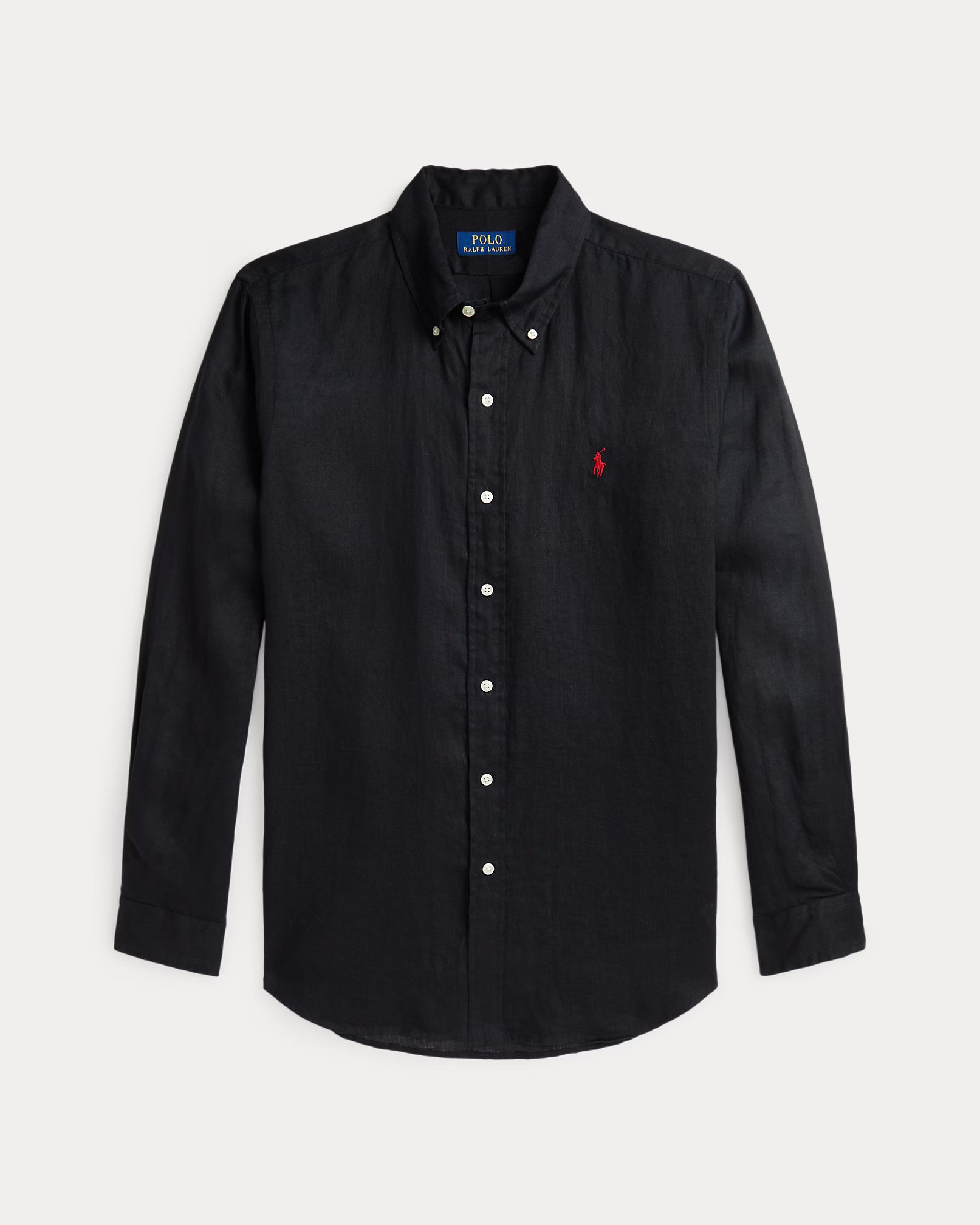 Polo Ralph Lauren Elegant Midnight Linen Shirt
