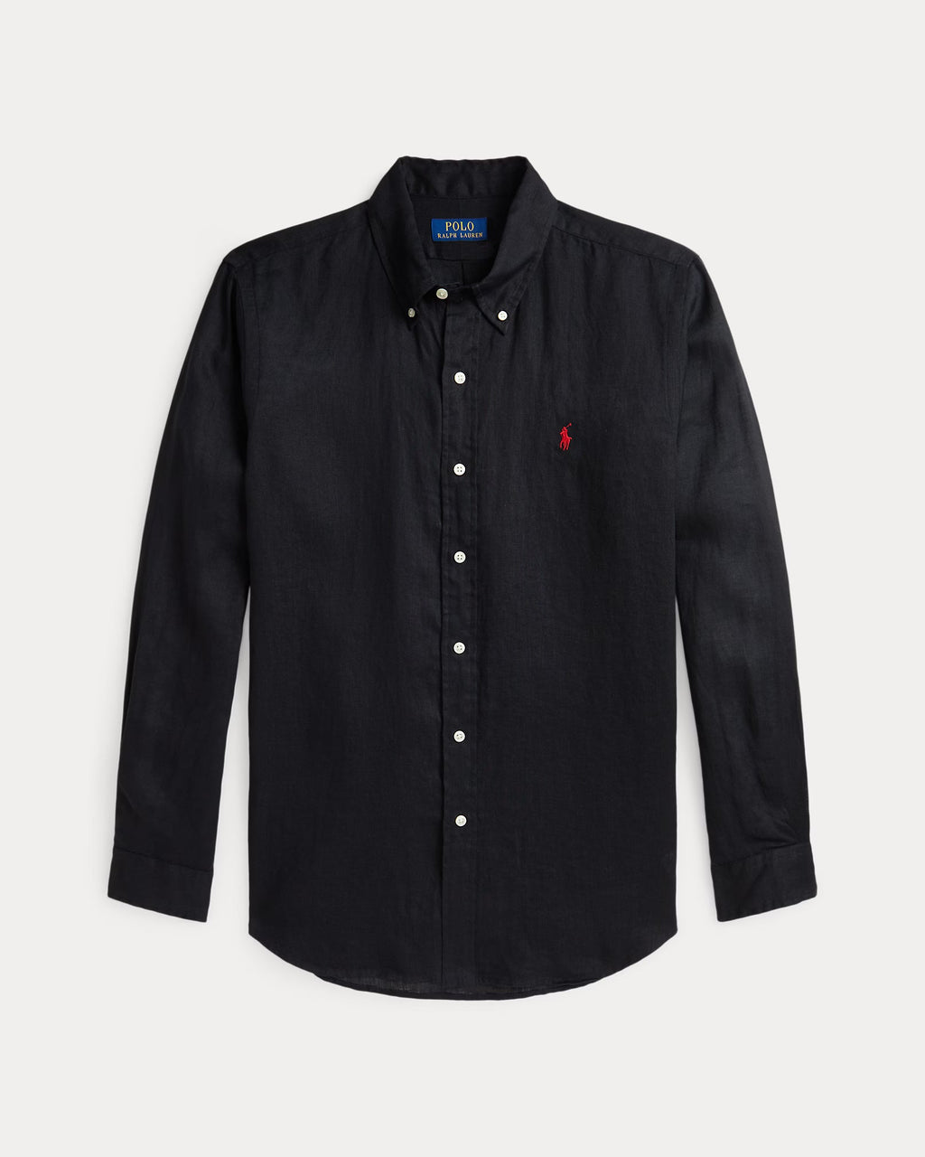 Polo Ralph Lauren Elegant Midnight Linen Shirt