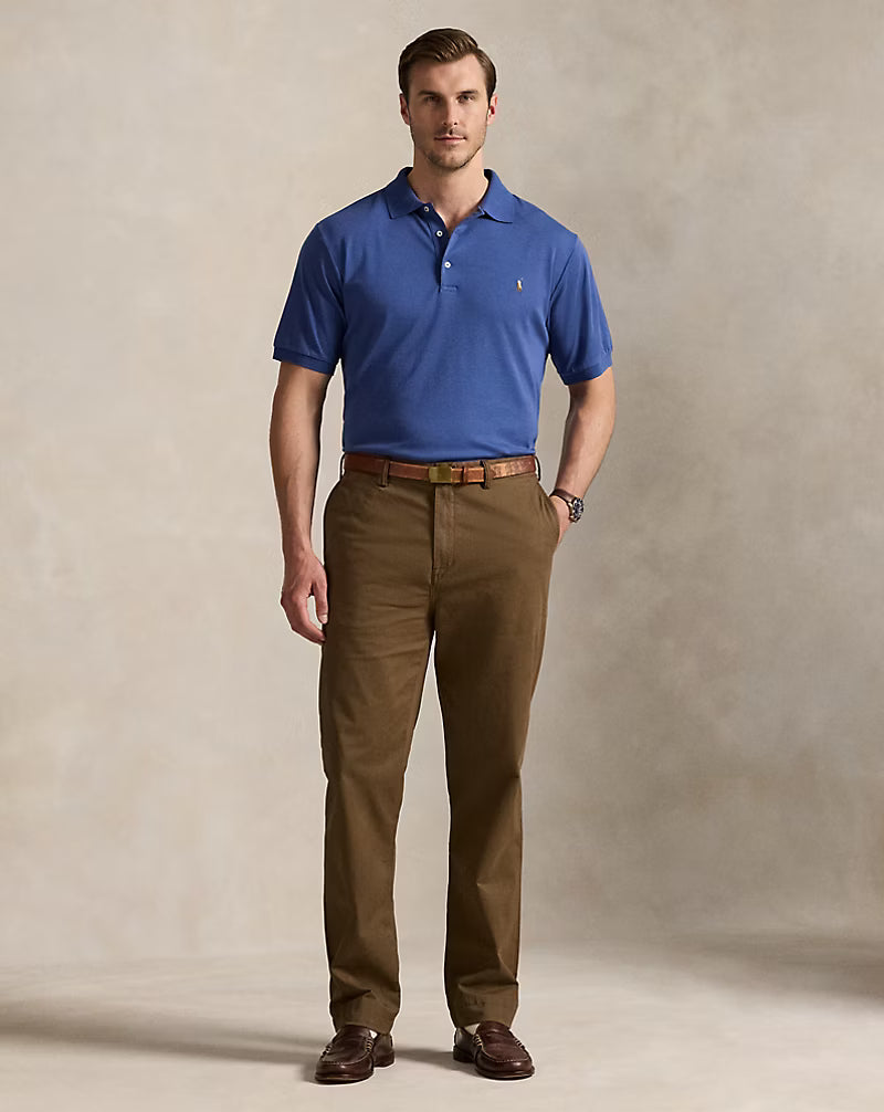 POLO RALPH LAUREN Serene Azure Classic Fit Short Sleeve Cotton Polo Shirt